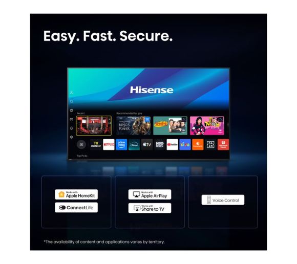HISENSE - 100 inča 100E7S PRO Hi-QLED 4K UHD Smart TV _1