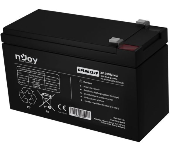 NJOY - GPL09122F baterija za UPS 12V 9Ah (BTVACIUOCTB2FCW02B) _0