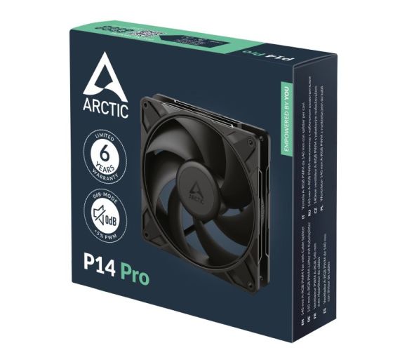 Arctic - P14 Pro PWM 140mm ventilator crni (ACFAN00313A) _1