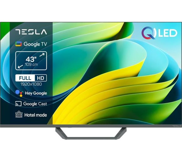 Tesla - Televizor TESLA Q43E665GFS/QLED/43"/smart/Google TV/siva_0