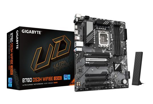 Gigabyte - LGA1700, Intel B760 Express Chipset, 4x DDR5, Rear USB-C 20Gb/s, DP, HDMI_0