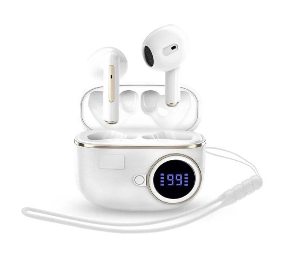 ENERGY SISTEM - White Chargeview TWS Bežične slušalice bele (M50048) _2