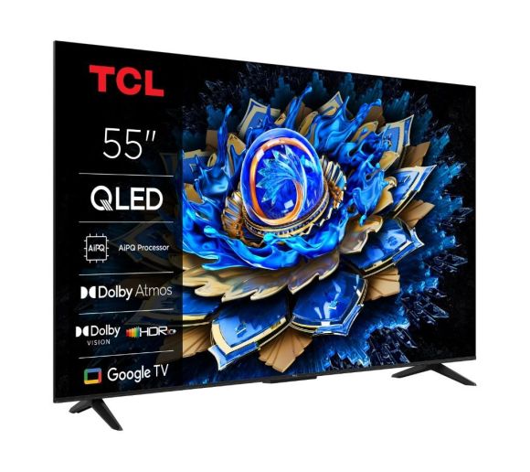 TCL - Televizor TCL 55T69C/QLED/55"/4K UHD/60Hz/Google TV/crna_3