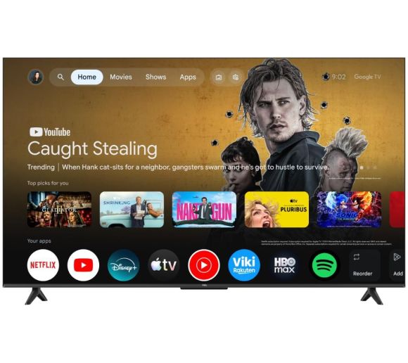TCL - Televizor TCL 55P6L/LED/55"/4K UHD/60Hz/Google TV/crna_2