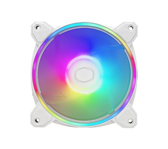 Cooler Master - Master Fan MF120 HALO2 3in1 White edition 120mm ventilator beli (MFL-B2DW-213P2-R2) _0