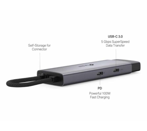 TP-Link - Hub TP-LINK UH5020C USB Type-C 5-Port Hub/1*HDMI 4K@60Hz/1*PD 100W/1*USB Type-C 5Gbps 2*USB Type-A 5_2