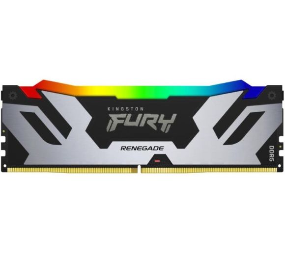 Kingston - DIMM DDR5 96GB (2x48GB kit) 6000MT/s KF560C32RSAK2-96 FURY Renegade Silver/Black RGB XMP _2