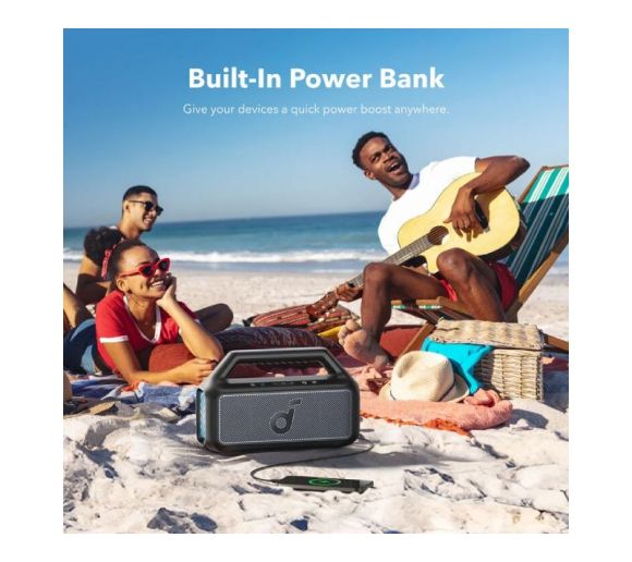 Soundcore Boom 2 80W 2.1 prenosivi bluetooth IPX7 zvučnik crni _3