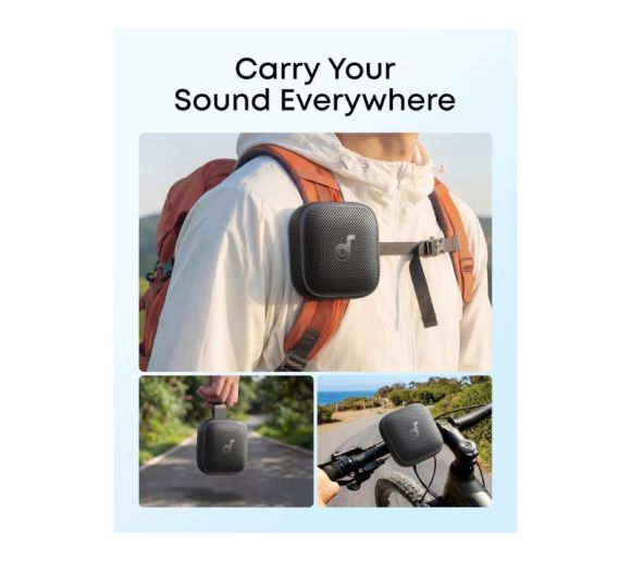 Soundcore Boom Go 3i 15W prenosni bluetooth IP68 zvučnik crni _1