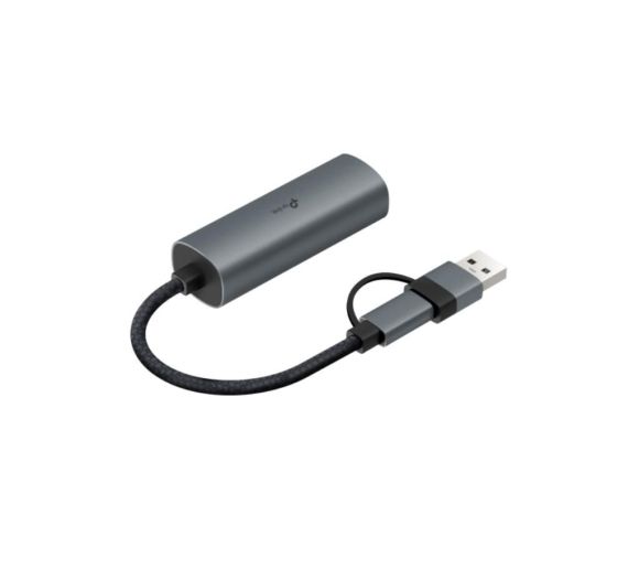 TP-Link - Adapter TP-LINK UE310C USB-C /USB-A-> RJ45 Gigabit Ethernet Network_4