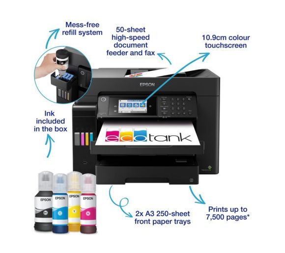 EPSON - L15160 A3+ EcoTank ITS (4 boje) multifunkcijski inkjet štampač _6