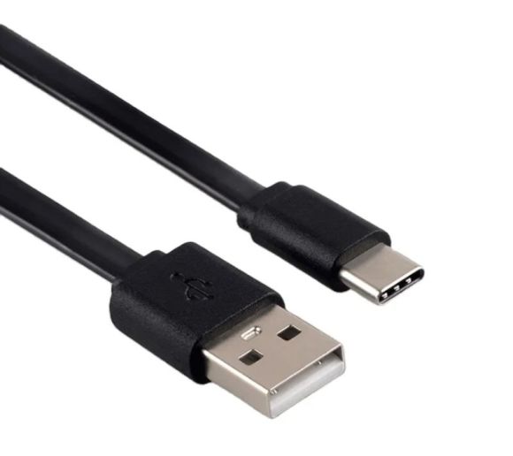 E-GREEN - Kabl 2.0 USB A - USB 3.1 tip C M/M 5A 1m crni _0