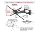 BARKAN - BM564L LCD TV zidni nosač od 55 do 100 inča _small_3
