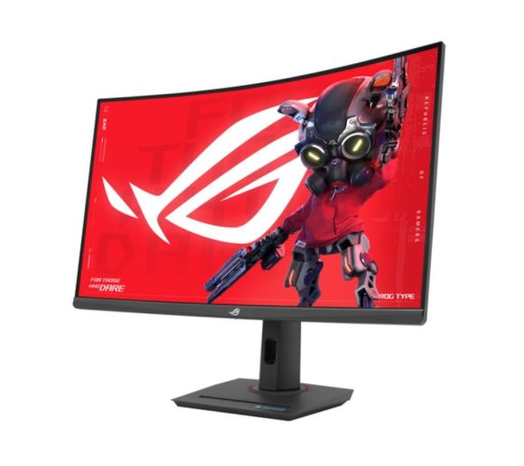 Asus - Monitor ASUS ROG XG32WCS 32"/VA,zakrivljen/2560x1440/180Hz/1ms GtG/HDMI,DP, USB type C/freesync_1