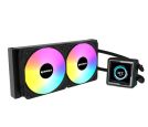 Raidmax - LM240 ARGB CPU LIQUID COOLER WITH ANIMATION DISPLAY - Vodeno hlađenje crno (LM240BK) F _small_1