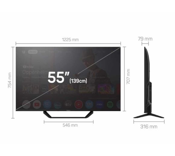 Tesla - Televizor TESLA 65E655BUS/D-LED/65"/4K/Smart/Google TV/crna_10