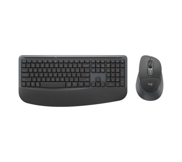 Logitech - Logitech MK880 Signature Comfort Plus Wireless Desktop US, Graphite_0