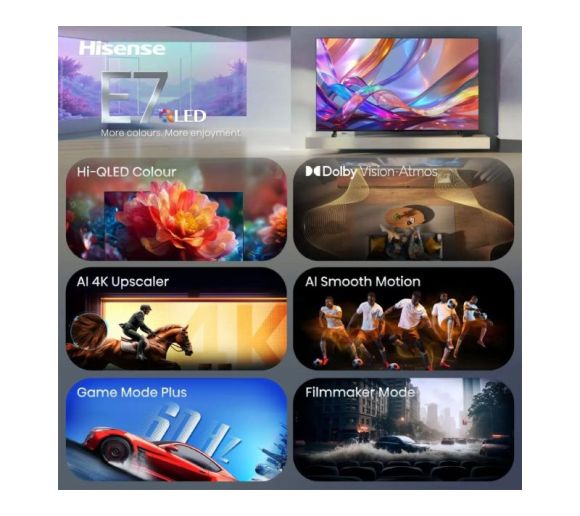 HISENSE - 43 inča 43E7S Hi-QLED 4K UHD Smart TV _8