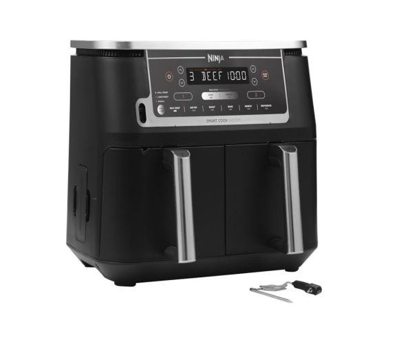 Air fryer NINJA AF451EU dupla korpa/2470W/9.5L/crna_0