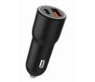 Gembird - TA-UC-AC2PDQC38-CAR-01 Gembird 2-port USB brzi punjac za auto, Type-C PD, 38W, black_small_2