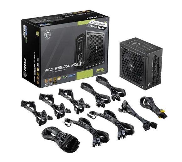 MSI - MAG A1000GL PCIE5 II 1000W napajanje 7Y _0