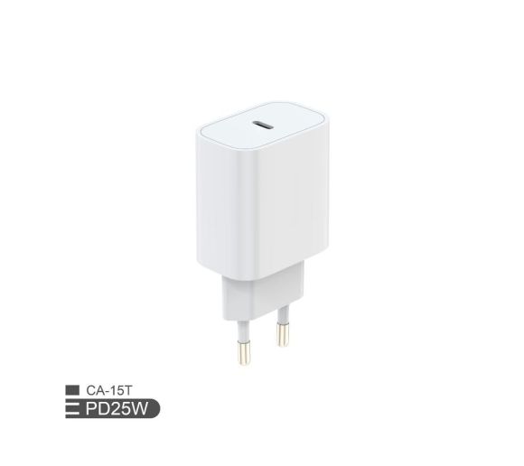 Zidni punjac FULMOVA GAN PD/25W/bela sa USB-C kablom_2