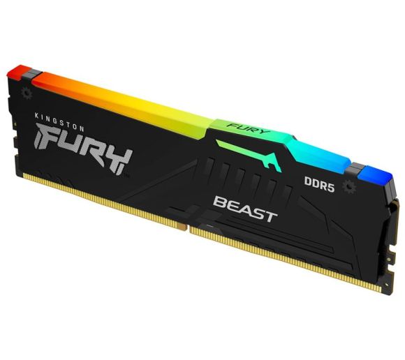 Kingston - DIMM DDR5 32GB 6000MT/s KF560C36BBE2A-32 FURY Beast Black RGB EXPO _0