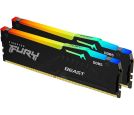 Kingston - DIMM DDR5 64GB (2x32GB kit) 5600MT/s KF556C40BB2AK2-64 FURY Beast RGB Black EXPO _small_1
