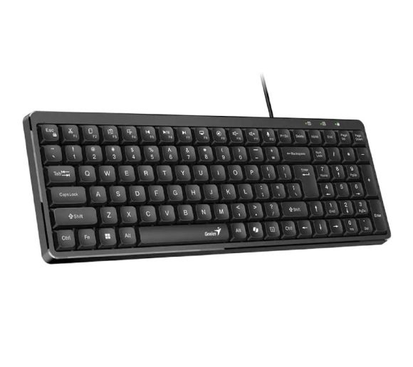 Genius - LuxeMate 120 USB US slim crna tastatura _1