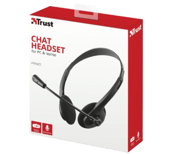Trust - Slušalice TRUST Primo Chat Headset žicne/3,5mm+2x3,5mm/crna_1
