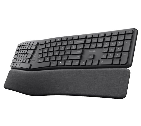 Trust - Tastatura TRUST KEYRA ERGO MULTI WRLS KEYBOARD US_3