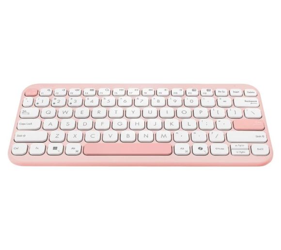 Asus - KW100 Marshmallow Wireless tastatura PK (pink) _2