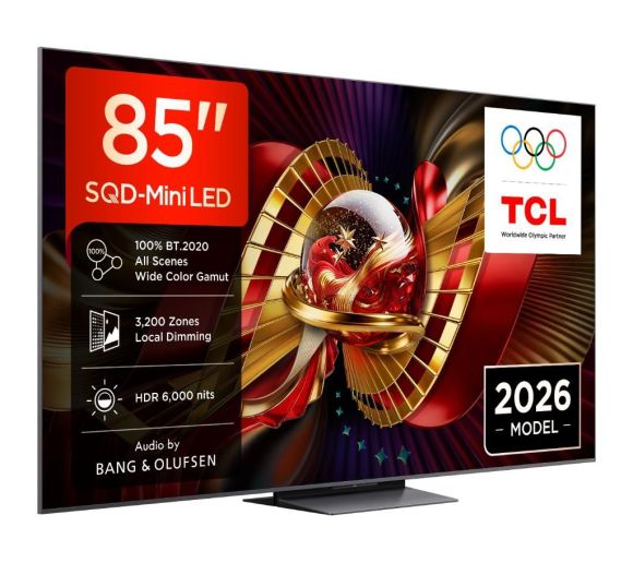 TCL - Televizor TCL 85C8L/LED/85"/4K UHD/144Hz/Google TV/crna_2