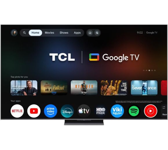 TCL - Televizor TCL 85C8L/LED/85"/4K UHD/144Hz/Google TV/crna_4