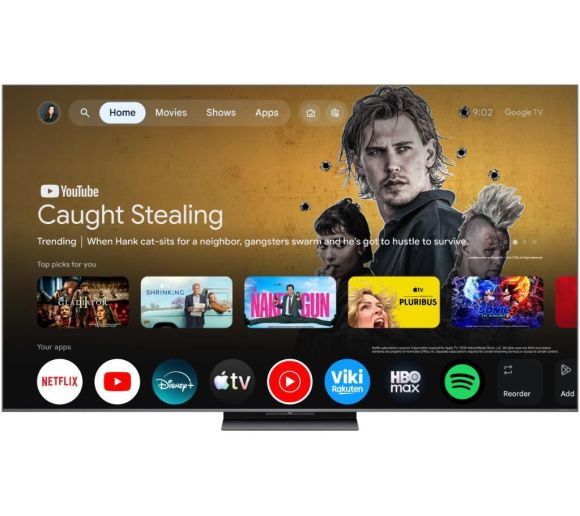 TCL - Televizor TCL 85C8L/LED/85"/4K UHD/144Hz/Google TV/crna_5