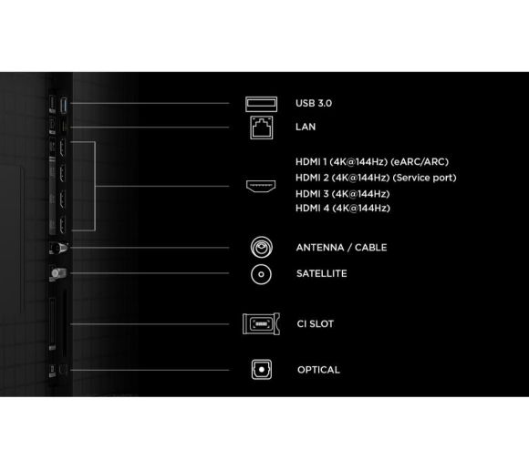 TCL - Televizor TCL 85C8L/LED/85"/4K UHD/144Hz/Google TV/crna_0