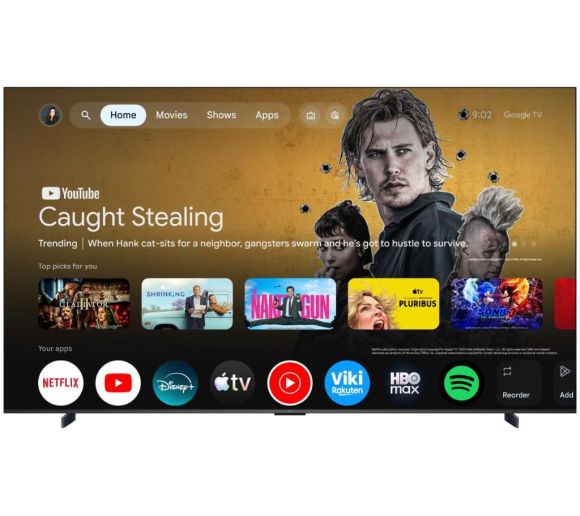 TCL - Televizor TCL 98P8L/QLED-Mini LED/98"/4K UHD/144Hz/Google TV/crna_3