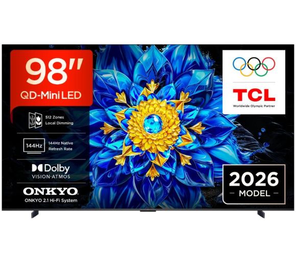 TCL - Televizor TCL 98P8L/QLED-Mini LED/98"/4K UHD/144Hz/Google TV/crna_4