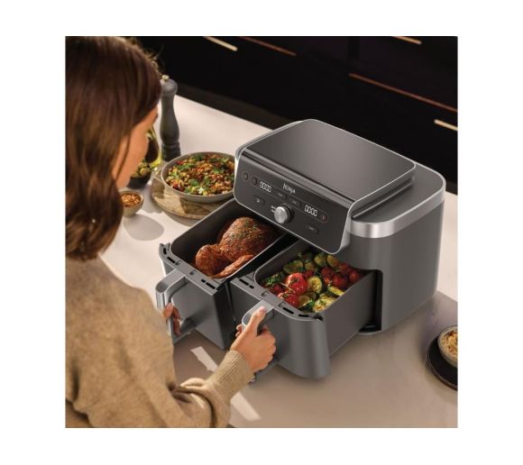 Air Fryer Ninja DZ01EU DualZone XL/9,5L/2470W/crna_0