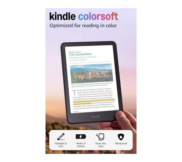 Kindle 7 inča Colorsoft 16GB 2025 (B0CX8MQF7R) Black _2
