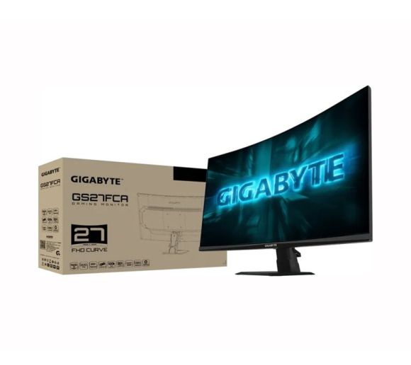 Gigabyte - 27 inča GS27FCA FHD 1920x1080 SS-VA 200 Hz FreeSync Premium zakrivljeni gaming monitor _6