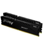Kingston - DIMM DDR5 64GB (2x32GB kit) 6000MT/s KF560C36BBE2K2-64 FURY Beast Black EXPO 