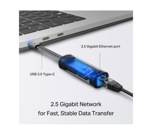 TP-Link - Adapter TP-LINK UE302C USB-C -> RJ45 2.5 Gigabit Ethernet Network_4