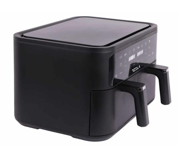 Tesla - Air Fryer TESLA AF900BSD 2400W/4.5L+4.5L/digital panel/crna-inox_2