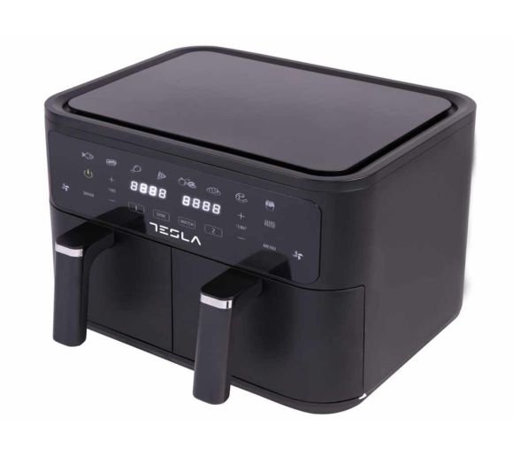 Tesla - Air Fryer TESLA AF900BSD 2400W/4.5L+4.5L/digital panel/crna-inox_5