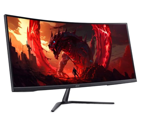 Acer - 34 inča ED340CURJ0BMIIPX Nitro ED0 UWQHD 3440x1440 VA 120 Hz zakrivljeni gaming monitor _0