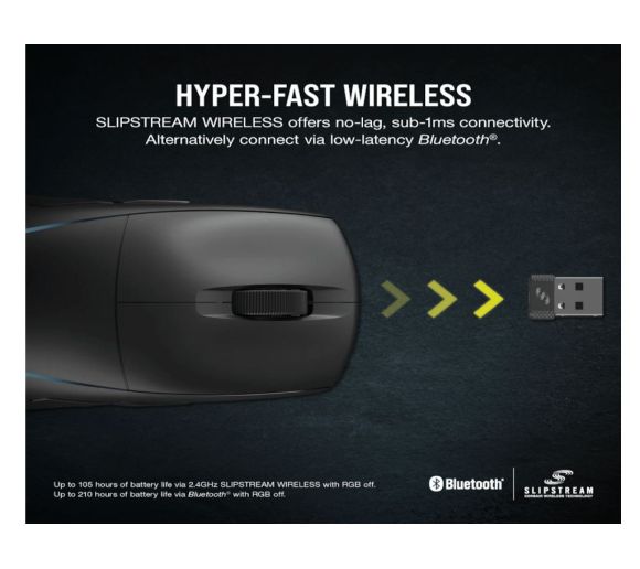 Corsair - Miš CORSAIR M75 bežicni/CH-931D010-EU/RGB/gaming/crna_8