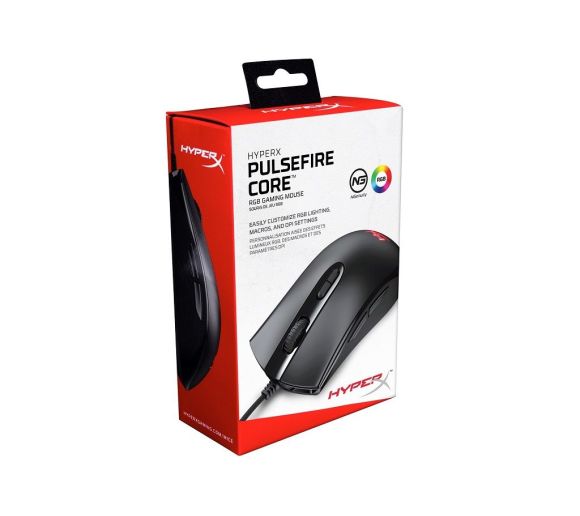 Miš HP HyperX Pulsefire Core/žicni/Gaming/crna_3