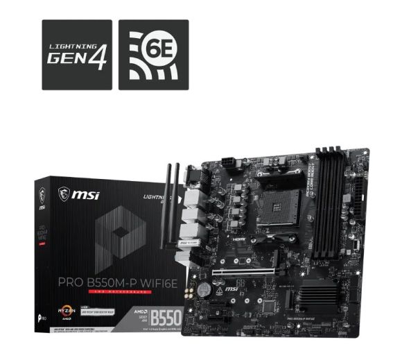 MSI - PRO B550M-P WIFI6E matična ploča_0