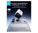 Nano 45W putni zidni punjač sa ekranom, USB-C port, beli _small_6